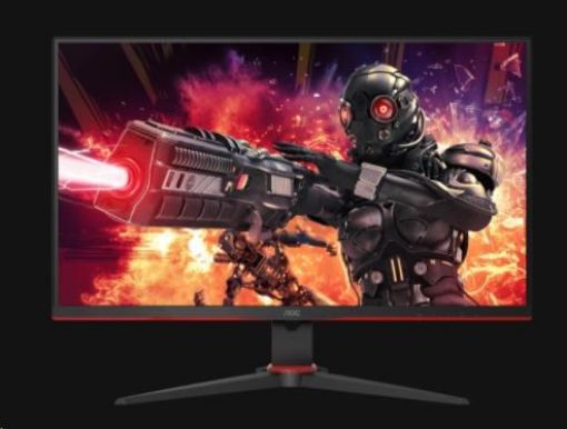Obrázek AOC MT IPS LCD WLED 23,8" 24G2AE/BK - IPS panel, 1920x1080, 1ms, 144Hz, D-Sub, 2xHDMI, DP, repro,