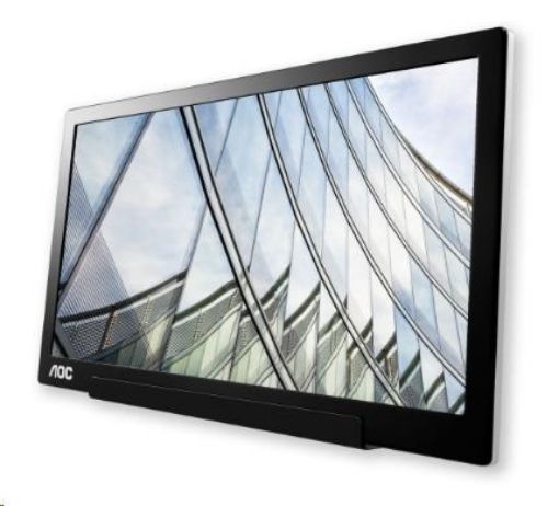 Obrázek AOC MT IPS LCD WLED 15,6" I1601FWUX - IPS panel, 1920x1080, 220cd, USB-C, usb napajeni, rozbalen