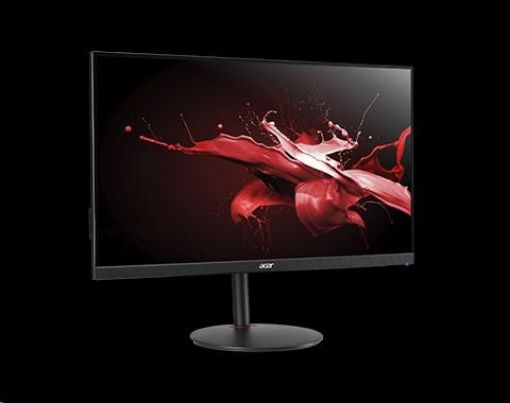 Obrázek ACER LCD Nitro XV252QZbmiiprx - 62cm (32") 1920x1080@240Hz IPS FHD,100M:1,400cd/m2,1ms,HDMI,DP,repro,VESA,černá