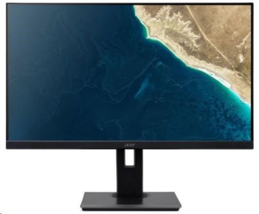 Obrázek ACER LCD B277Ubmiipprzx, 69cm (27") IPS LED, 2560x1440@75Hz, 100M:1, 350cd/m2, 178°/178°, 4ms, VGA, 2xHDMI, DP, Audio In