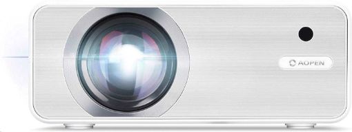 Obrázek AOPEN Projektor QH11 - LCD, 720p, 200Lm, 1.000/1, HDMI, USB, Wifi, EURO/Swiss EMEA, dálkový ovladač, životnost 50 000h