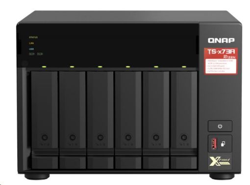 Obrázek QNAP TVS-675-8G (8C/ZhaoXin KX-U6580/2,5GHz/8GBRAM/6xSATA/2xGbE/2xUSB3.0/2xUSB3.1/1xHDMI/2xPCIe)