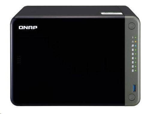 Obrázek QNAP TS-653D-8G (4C/Celeron J4125/2,0-2,7GHz/8GBRAM/6xSATA/2x2,5GbE/3xUSB2.0/2xUSB3.2/1xPCIe/1xHDMI)