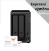 Obrázek Synology DS720+ DiskStation (4C/CeleronJ4125/2,0-2,7GHz/2GBRAM/2xSATA/2xM.2/2xUSB3.0/1xeSATA/2xGbE) + záruka 5 let