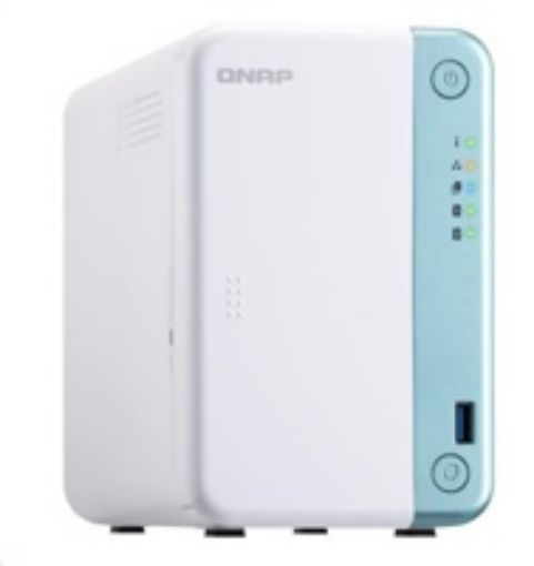 Obrázek QNAP TS-251D-2G (2C/Celeron J4005/2,0-2,7GHz/2GBRAM/2xSATA/1xGbE/3xUSB2.0/2xUSB3.0/1xPCIe/1xHDMI)