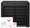 Obrázek Synology DS2419+ DiskStation (4C/AtomC3538/2,1GHz/4GBRAM/12xSATA/2xUSB3.0/4xGbE/1xPCIe) + záruka 5 let