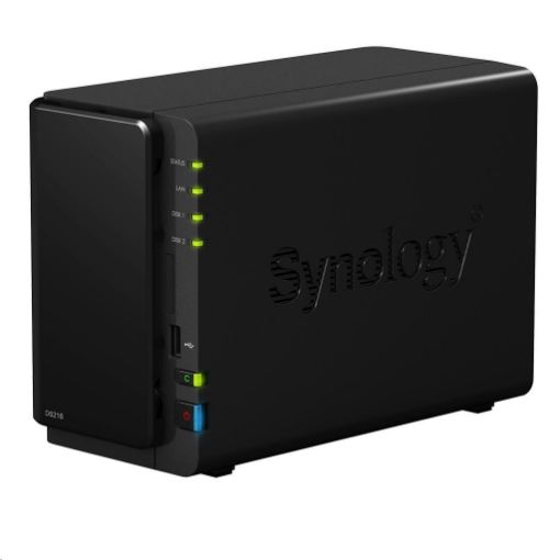 Obrázek Synology DS218 DiskStation (4C/RealtekRTD1296/1,4GHz/2GBRAM/2xSATA/1xUSB2.0/2xUSB3.0/1xGbE)