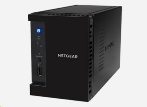 Obrázek Netgear RN212 ReadyNAS 212 2-bay DISKLESS, 2x gigabit RJ45, 1x eSATA port, 3x USB3.0