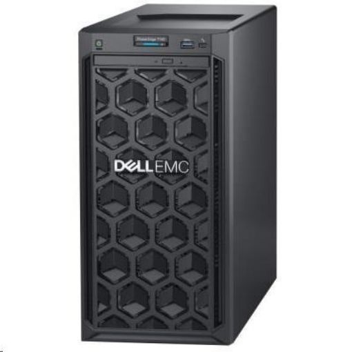 Obrázek DELL SRV PowerEdge T140/Chassis 4 x 3.5"/Intel Xeon E-2244G/16GB/2x2TB/DVD RW/PERC H330/iDRAC9 Bas/3Y Basic Onsite