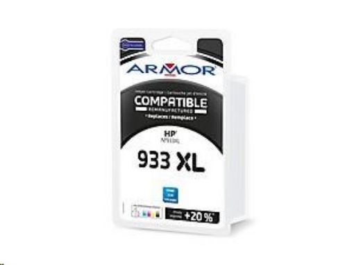 Obrázek ARMOR cartridge pro HP OJ 6100/6600 (CN054AE), cyan/modrá, 12 ml, 950str