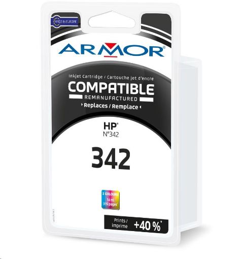 Obrázek ARMOR cartridge pro HP DJ 5440, PSC1510, Photosm. 2575 Serie (C9361E) 3 barvy, 14ml, 315 str