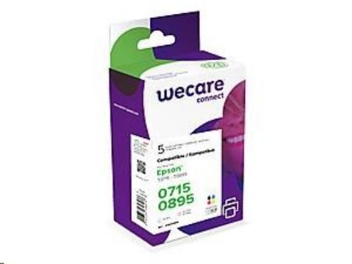 Obrázek WECARE ARMOR cartridge pro EPSON Stylus D78,D92,D120,DX4000,DX4050,DX4400,DX4450,DX5000(K10099W4), 2BK+1C+1M+1Y, 5x9.5ml