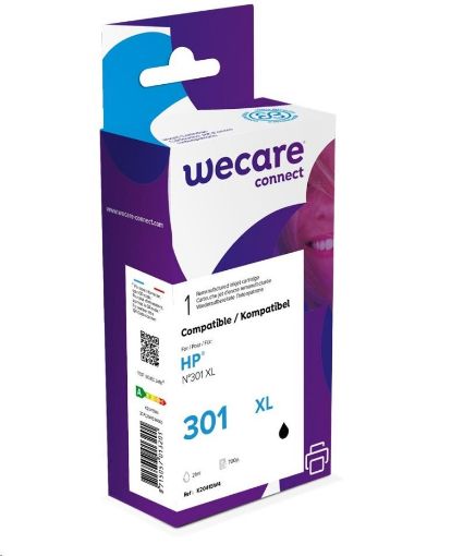 Obrázek WECARE ARMOR cartridge pro HP DJ 1510 černá (CH563EE) 21 ml, 620 str