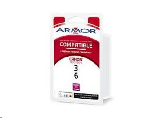 Obrázek ARMOR cartridge pro CANON BJC6000/8200 Magenta (BCI3M/6M)