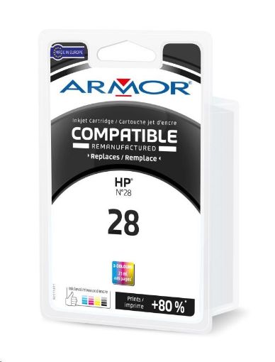 Obrázek ARMOR cartridge pro HP DJ 3325/3420/3550/PSC1215/1315 Color (C8728AE)