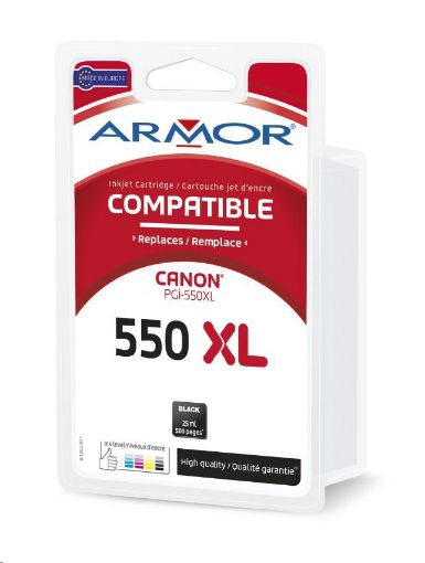 Obrázek ARMOR cartridge pro CANON Pixma MG5450, IP7250 (PGI550XLBK) black 25ml