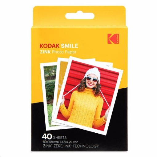 Obrázek KODAK Zink - fotografický papír 3x4 40-pack