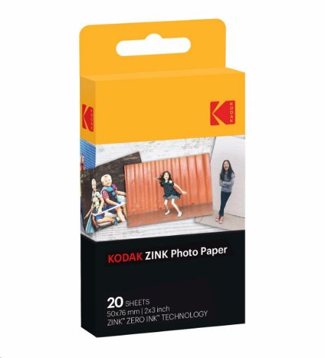 Obrázek KODAK Zink - fotografický papír 2x3 20-pack