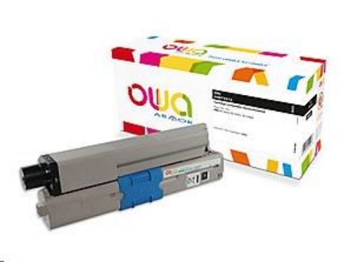 Obrázek OWA Armor toner pro OKI C3300, C3400, C3450, C3600, 7000 Stran, 44973512, černá/black