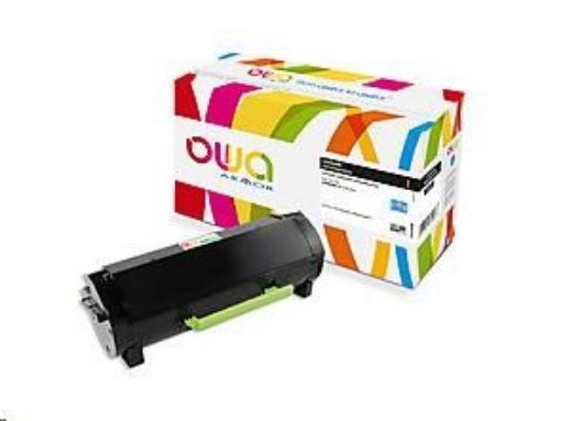 Obrázek OWA Armor toner pro LEXMARK MS 510, 610, 30000 Stran, 50F2U00 JUMBO černá/black