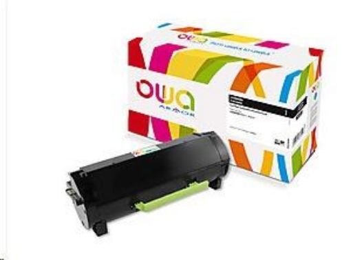 Obrázek OWA Armor toner pro LEXMARK MS 817, MS 818 dn, 25000 Stran, 53B2H00 černá/black