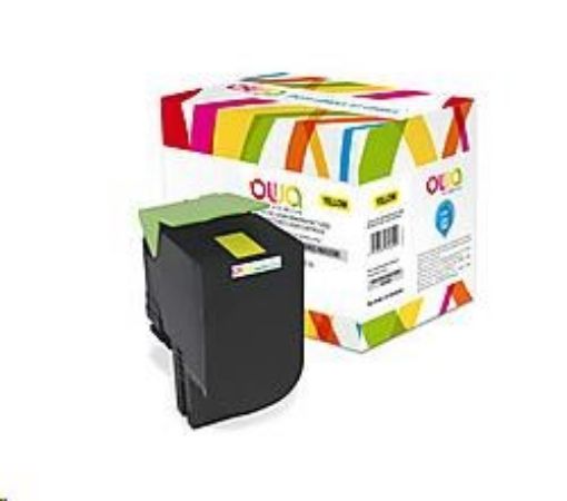 Obrázek OWA Armor toner pro LEXMARK CS310, 410, 510, 3000 Stran, 70C2HY0 žlutá/yellow