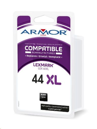 Obrázek ARMOR cartridge pro Lexmark X4850, X7675 Black, 19,5ml,  (18Y0144E)