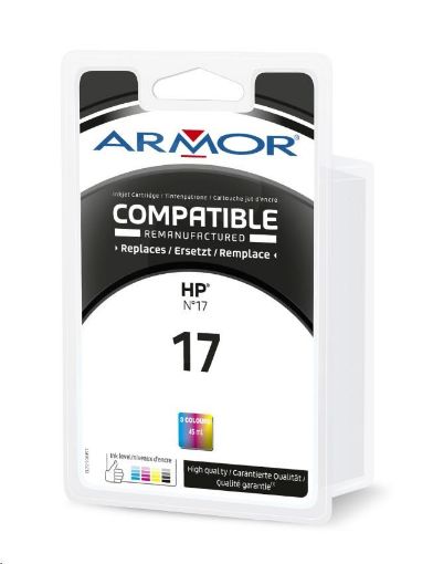 Obrázek ARMOR cartridge pro HP DJ 825C/840C..845C Color (C6625A) 3 barvy, 45ml