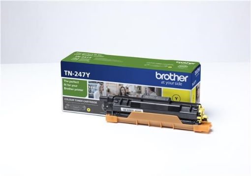 Obrázek BROTHER Toner TN-247Y - PRO HLL3210 HLL3270 DCPL3510 DCPL3550 MFCL3730 MFCL3770 - cca 2300stran