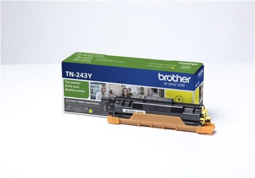 Obrázek BROTHER Toner TN-243Y - PRO HLL3210 HLL3270 DCPL3510 DCPL3550 MFCL3730 MFCL3770 - cca 1000stran