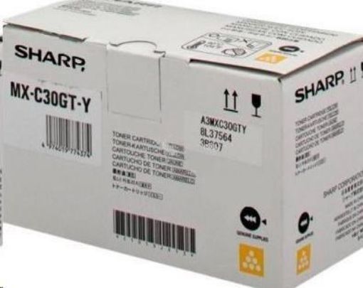Obrázek Sharp cartridge toner yellow (6.000 kópií) MX-C250FE, C300WE, C300PE