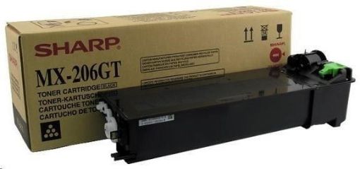 Obrázek SHARP toner MX-206GT pre MX-206GT/ MX-M160D/ M200D Black na 16000 str.