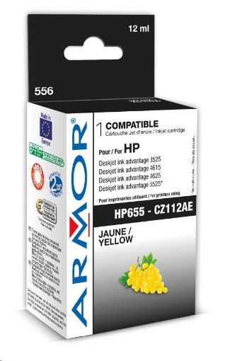 Obrázek ARMOR cartridge pro HP DJ 3525 Advant. yellow, 600 str.,kom.s CZ112AE