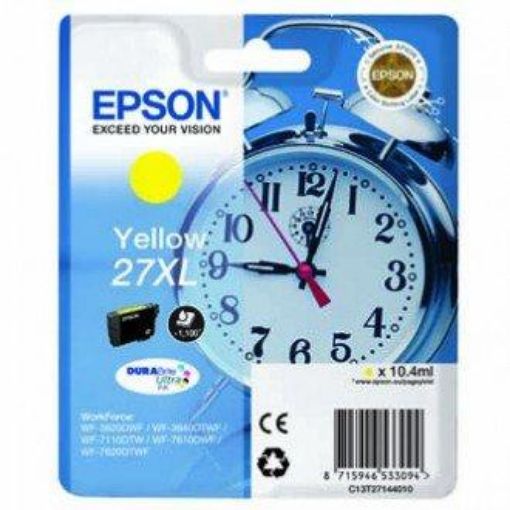 Obrázek EPSON cartridge T2714 yellow (budík) XL