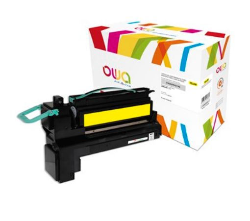 Obrázek OWA Armor toner pro LEXMARK C792, 20000   Stran, C792X2YG, žlutá/yellow