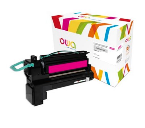 Obrázek OWA Armor toner pro LEXMARK C792, 20000   Stran, C792X2MG, červená/magenta