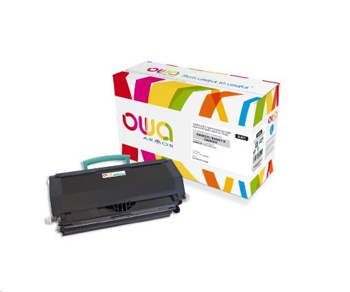 Obrázek OWA Armor toner pro LEXMARK E360, 460, 462, 9000 Stran, E360H11E, černá/black
