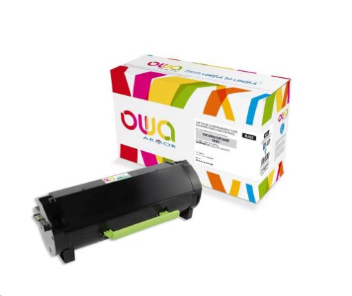 Obrázek OWA Armor toner pro LEXMARK MS310, 410, 510, 610, 5000   Stran, 50F2H00, černá/black