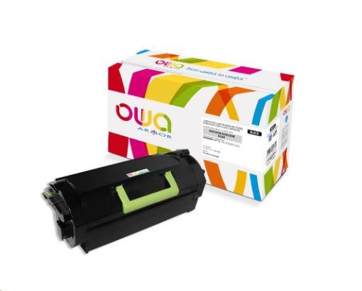 Obrázek OWA Armor toner pro LEXMARK MX711, 810, 811, 812, 45000   Stran, 62D0XA0, černá/black