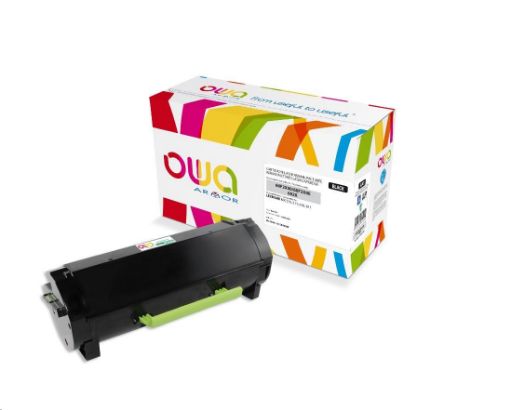Obrázek OWA Armor toner pro LEXMARK MX510, 511, 610, 611, 20000   Stran, 60F2X00, černá/black