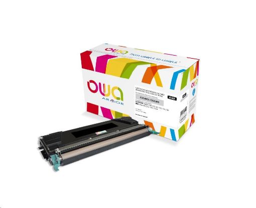 Obrázek OWA Armor toner pro LEXMARK C520, 522, 524, 530, 532, 534, 4000 Stran, C5220KS, černá/black