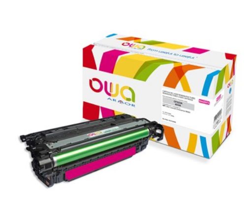 Obrázek OWA Armor toner pro HP Color Laserjet Ese M680, 16500 Stran, CF323A, červená/magenta