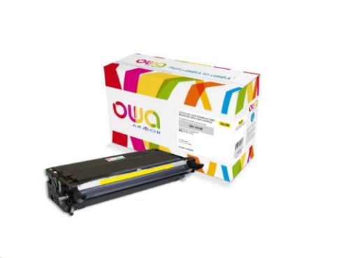 Obrázek OWA Armor toner pro DELL 3110/3115 , 4000 Stran, 593-10168, žlutá/yellow