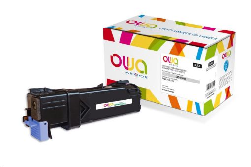 Obrázek OWA Armor toner pro DELL 2150, 2155, 3000   Stran, 593-11040, černá/black