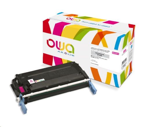Obrázek OWA Armor toner pro HP Color Laserjet 4600, 4610, 4650, 8000 Stran, C9723A, červená/magenta