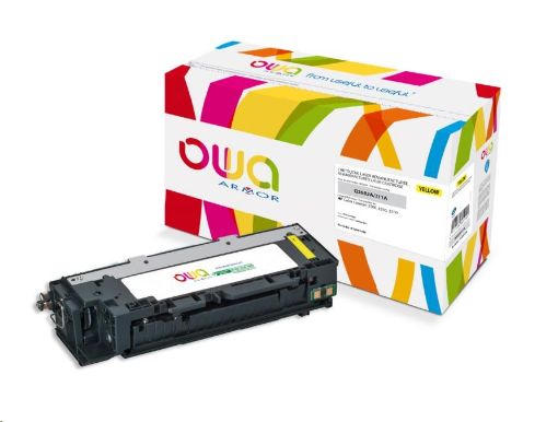 Obrázek OWA Armor toner pro HP Color Laserjet 3500, 3550, 3700, 6000 Stran, Q2682A, žlutá/yellow