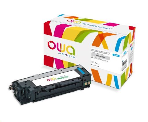 Obrázek OWA Armor toner pro HP Color Laserjet 3500, 3550, 3700, 6000 Stran, Q2681A, modrá/cyan