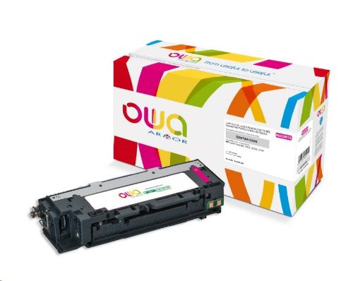 Obrázek OWA Armor toner pro HP Color Laserjet 3500, 3550, 3700, 4000 Stran, Q2673A, červená/magenta