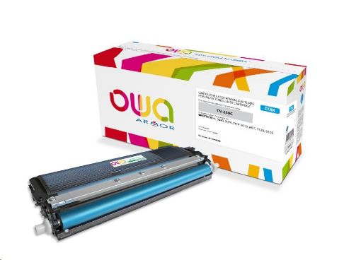 Obrázek OWA Armor toner pro BROTHER HL 3040, 3070, DCP 9010, MFC9120, 9320, 1400 Stran, TN230C, modrá/cyan (TN-230C)