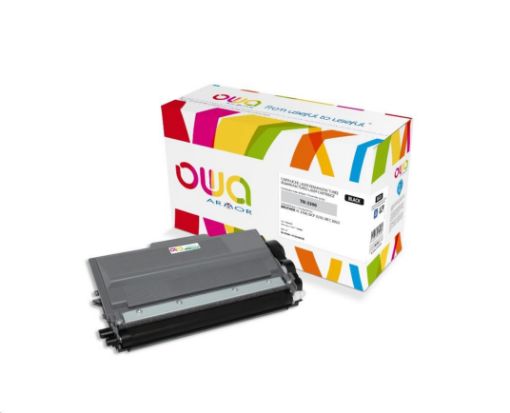 Obrázek OWA Armor toner pro BROTHER HL 6180, DCP 8250, MFC 8910, 8950, 12000 Stran, TN3390,  černá/black (TN-3390)